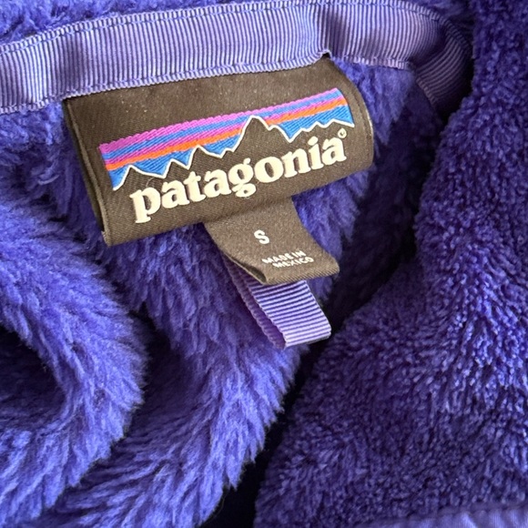 Patagonia sz S Royal Blue Fleece Pullover better sweater - Picture 7 of 9